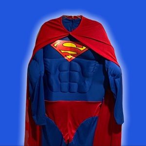 Super Man Muscle Costume, Adult